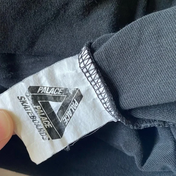 COPY - Palace Glow in the Dark TriFerg Long Sleeve T-Shirt - Black - Large - Picture 3 of 5